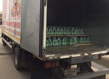 Более трех тысяч литров питьевой воды направили в Тулун Илья и Павел Сумароковы